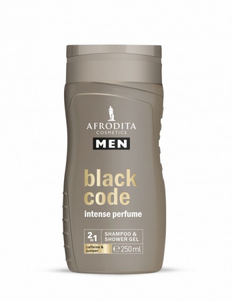 MEN  BLACK CODE - Szampon i żel pod prysznic