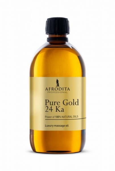 PURE GOLD 24 ka - Olejek do masażu