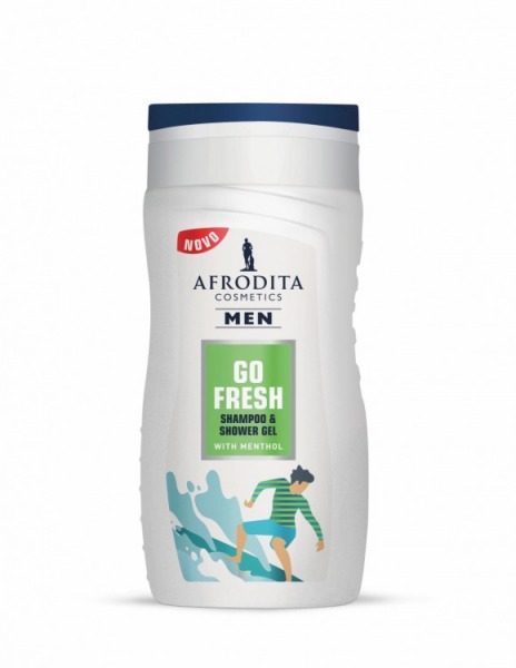 MEN - Żel pod prysznic i szampon do włosów GO FRESH