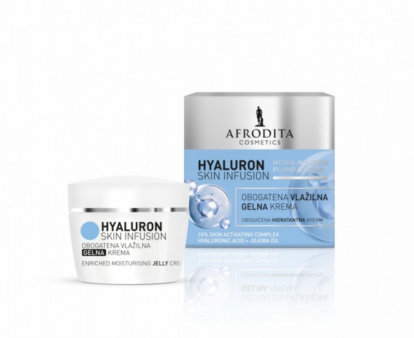 HYALURON SKIN INFUSION - Bogaty nawilżający krem ​​w żelu