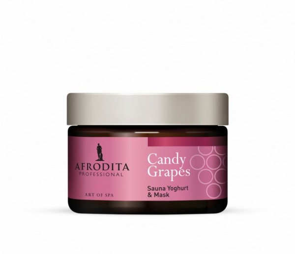 ART OF SPA CANDY GRAPES - jogurt do sauny i maska ​​na twarz i ciało