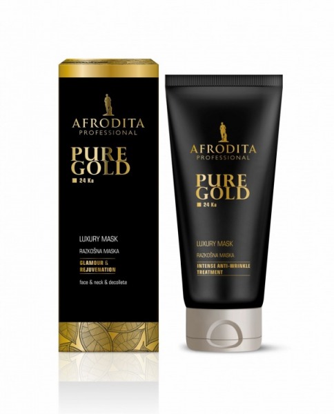 Pure Gold - Luksusowa maska ze złotem