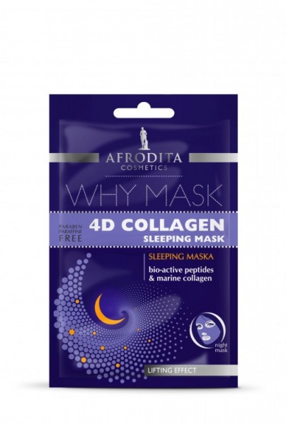 WHY MASK 4D COLLAGEN - maseczka przeciwzmarszczkowa z kolagenem