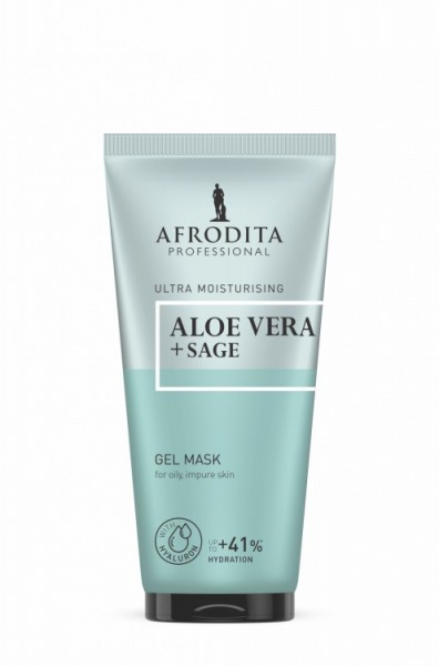 Maska do twarzy ALOE VERA + SAGE Ultranawilżająca, żelowa