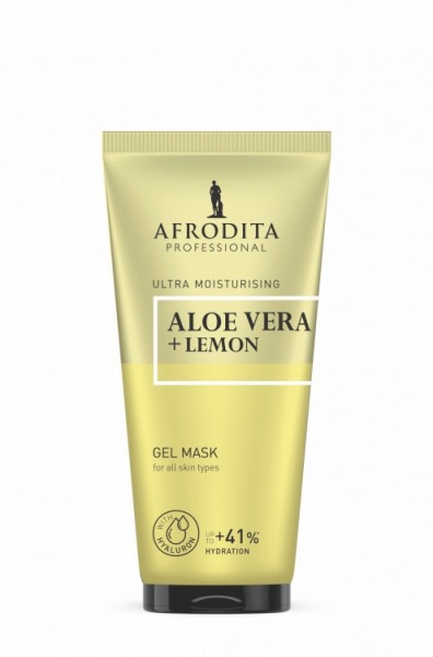Maska do twarzy  ALOE VERA + LEMON Ultranawilżająca, żelowa